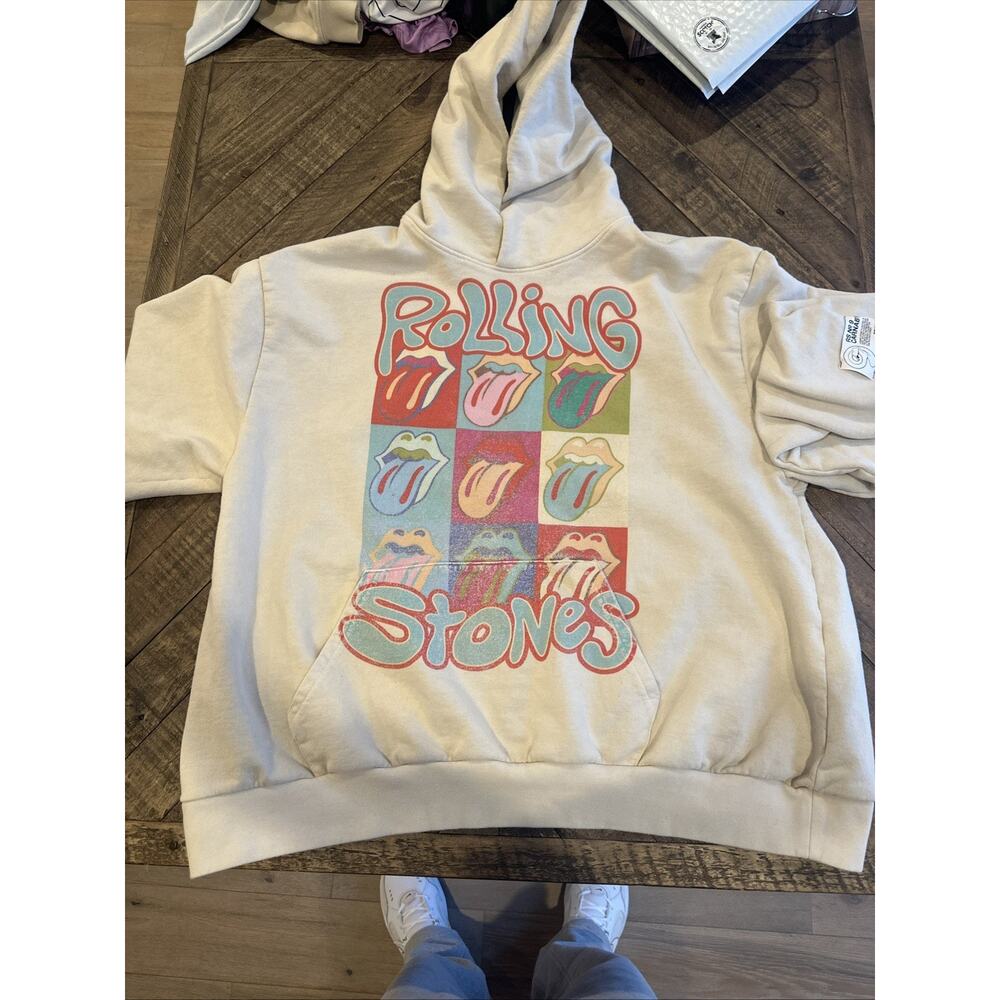 Rolling Stones Organic Sound Oversized Hoodie RS No 9 Carnaby
